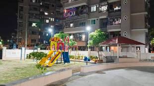 A 14 year old boy died due to electric shock in the Amrit Tower housing complex in Badlapur village