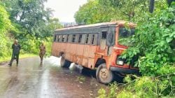 पाटणजवळ बस अपघातात विद्यार्थ्यांसह ३० जण जखमी