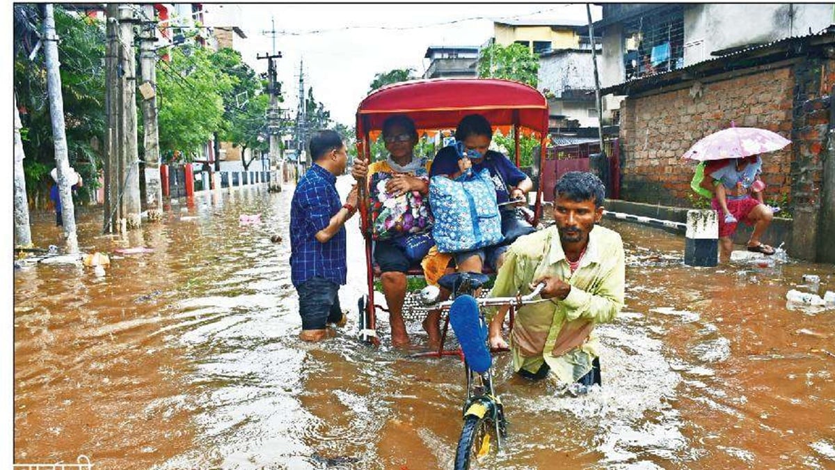 northeastern states floods loksatta news