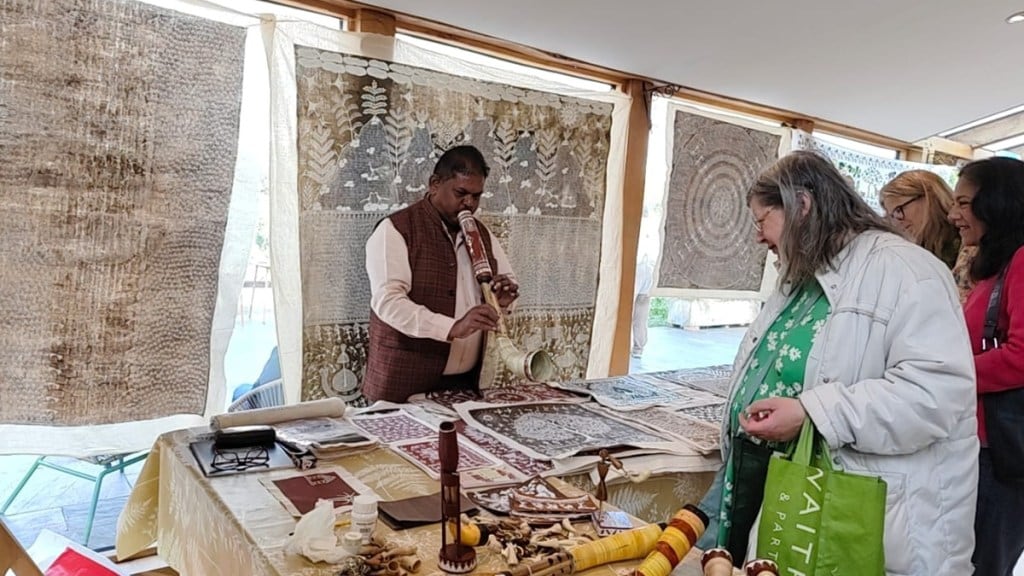 Ramesh Hengadi in London exhibition
