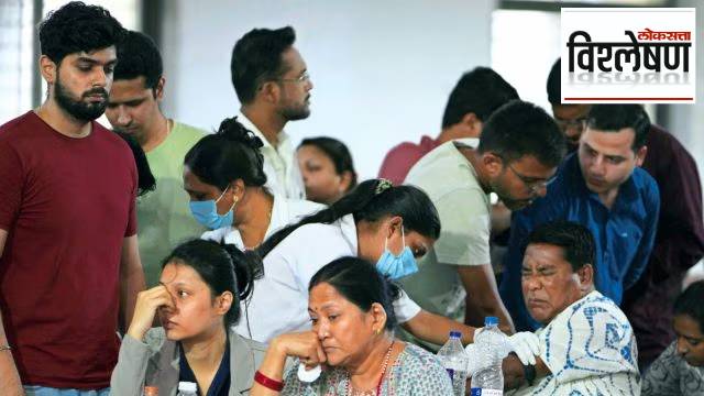 At the DNA collection centre in Ahmedabad