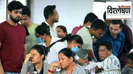 At the DNA collection centre in Ahmedabad