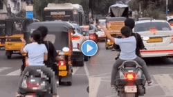 “एक नंबर तुझी कंबर…”, धावत्या स्कूटरवर चिमुकलीने केला जबरदस्त डान्स, VIDEO होतोय व्हायरल