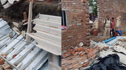 Forest Department demolishes unauthorized construction news
