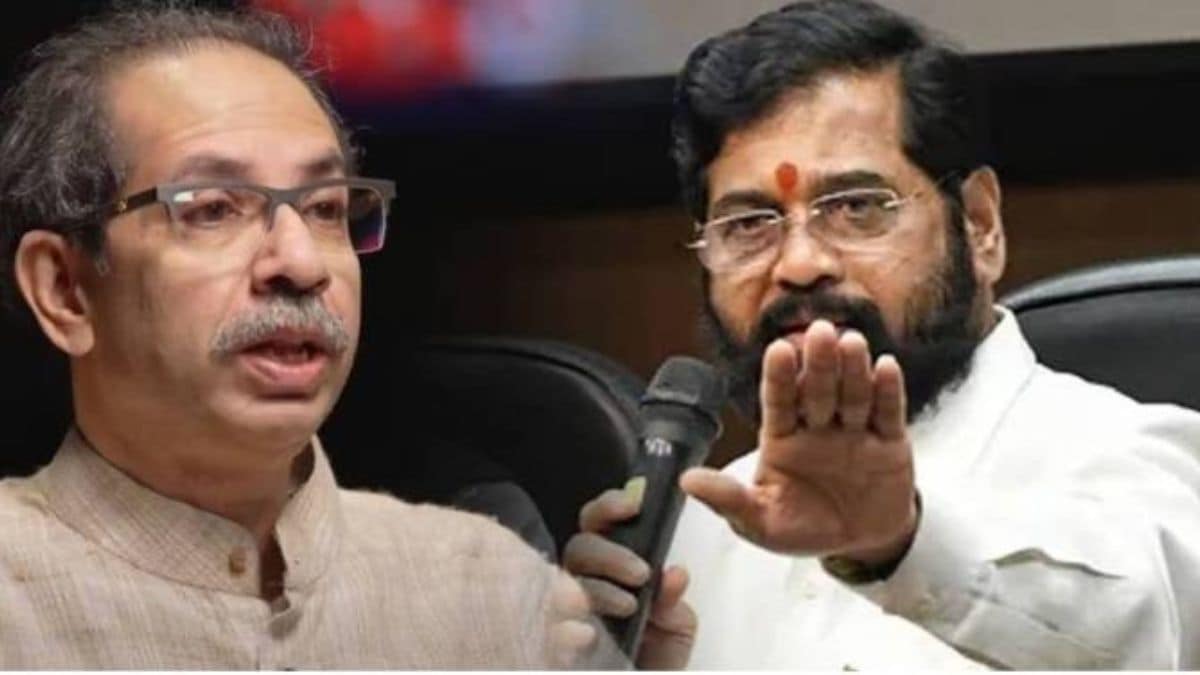 solapur politics eknath shinde on uddhav Thackeray