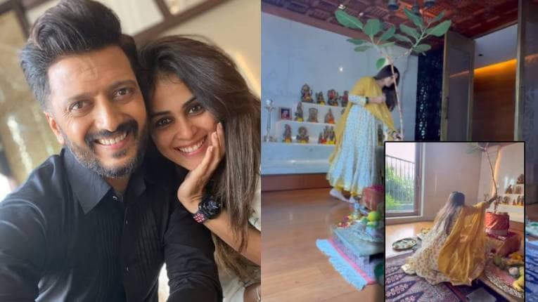 “प्रिय बायको मी खरंच…”, जिनिलीयाने केली वटपौर्णिमेची पूजा! रितेश पत्नीबद्दल म्हणाला, “माझं जग, माझी शक्ती…”