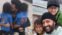 “The Best बाबा…”, ‘फादर्स डे’ निमित्त जिनिलीयाची खास पोस्ट! रितेश देशमुख म्हणाला, “बायको तुझ्यामुळे…”