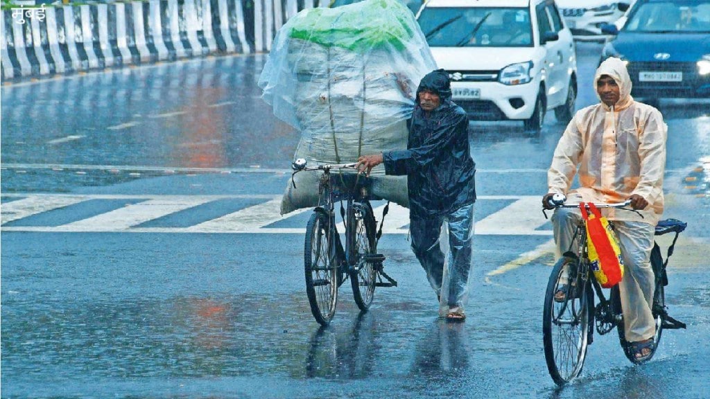 Traffic congestion due to rain in Mumbai and Thane districts Mumbai print news