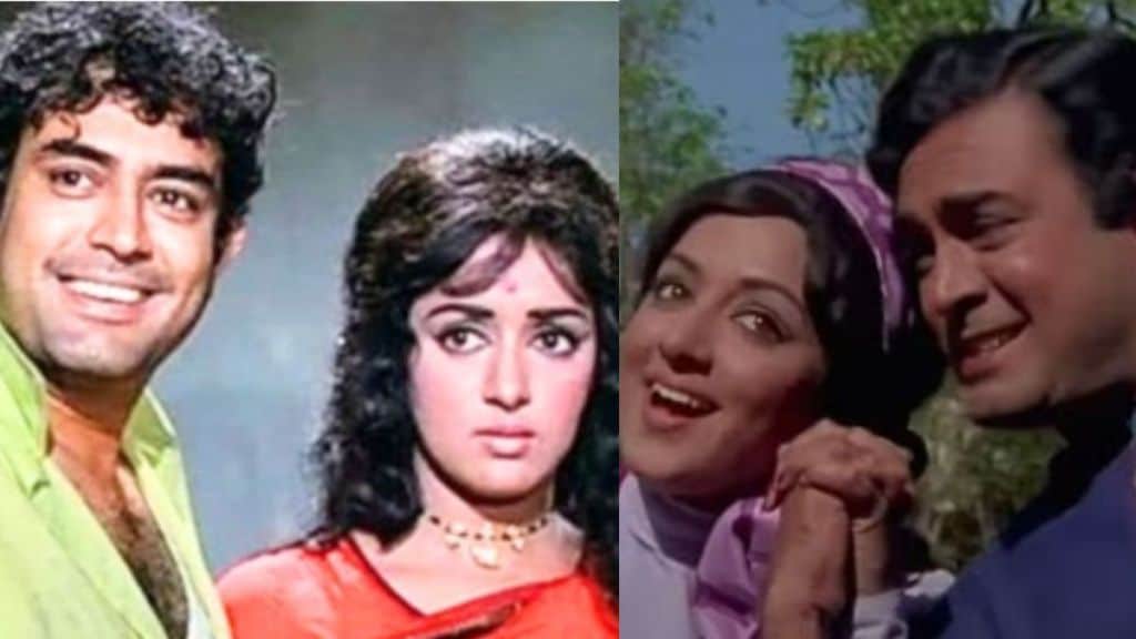 hema malini and sanheev kumar