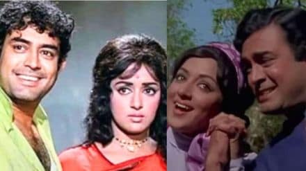 hema malini and sanheev kumar