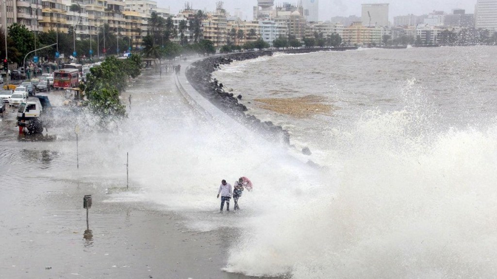 will be a high tide in the sea for 5 consecutive days Mumbai print news
