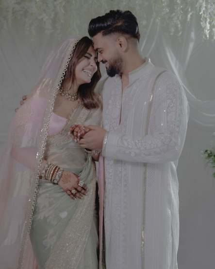 who is rocky jaiswal hina khan long time boyfriend and now husband