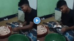 बापरे एवढी हिंमत होतेच कशी? तरुणाने केला किळसवाणा प्रकार, VIDEO पाहून आईस्क्रिम खाण्याआधी १०० वेळा विचार कराल