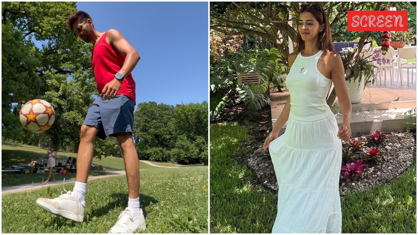 Bollywood actors Kartik Aaryan and Ananya Panday are currently busy with the shooting of Tu Meri Main Tera Main Tera Tu Meri. The duo has been sharing glimpses from breathtaking locations, giving fans serious travel goals. Scroll down to check out some of their latest photos. (Photo: Kartik Aaryan/Instagram)