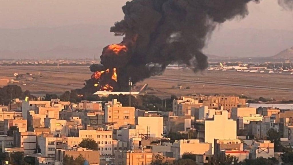 Israel Iran attack scenes, Israel Iran war news