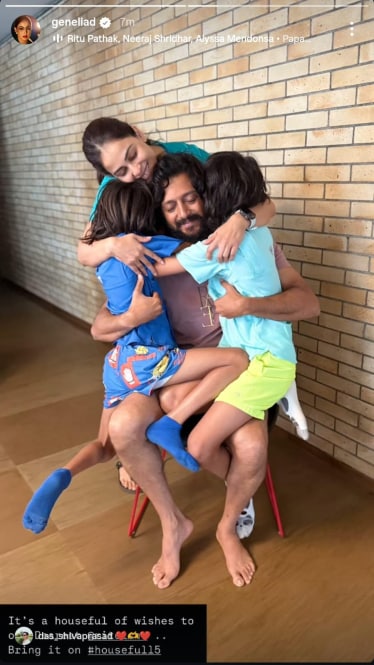 housefull 5 genelia post 