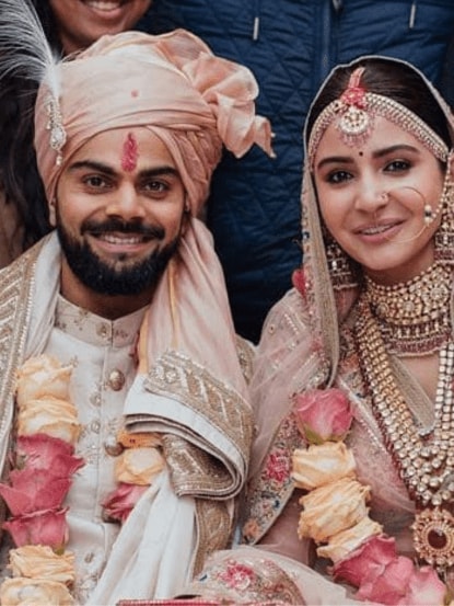 Virat Kohli Anushka Sharma Wedding Photo