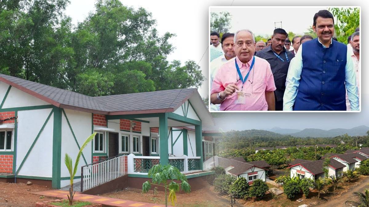 Chief Minister Devendra Fadnavis inaugurated a free five star old age home project in Konkan