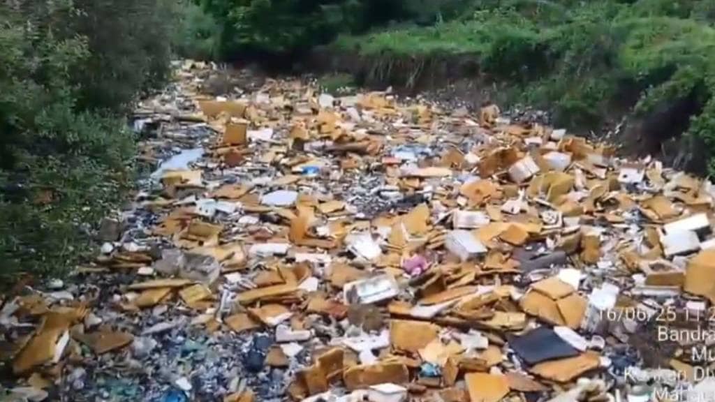 bmc dharavi drain waste issue news
