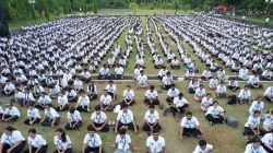 कोल्हापुरात राजकीय नेत्यांचा योगदिन