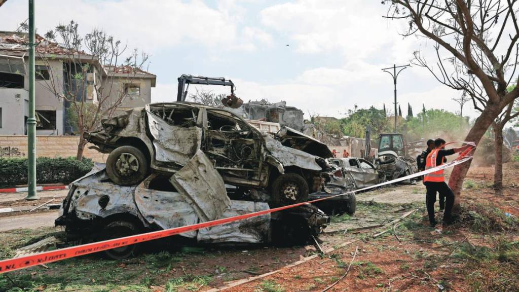 Iranian missile attack on Israel news in marathi