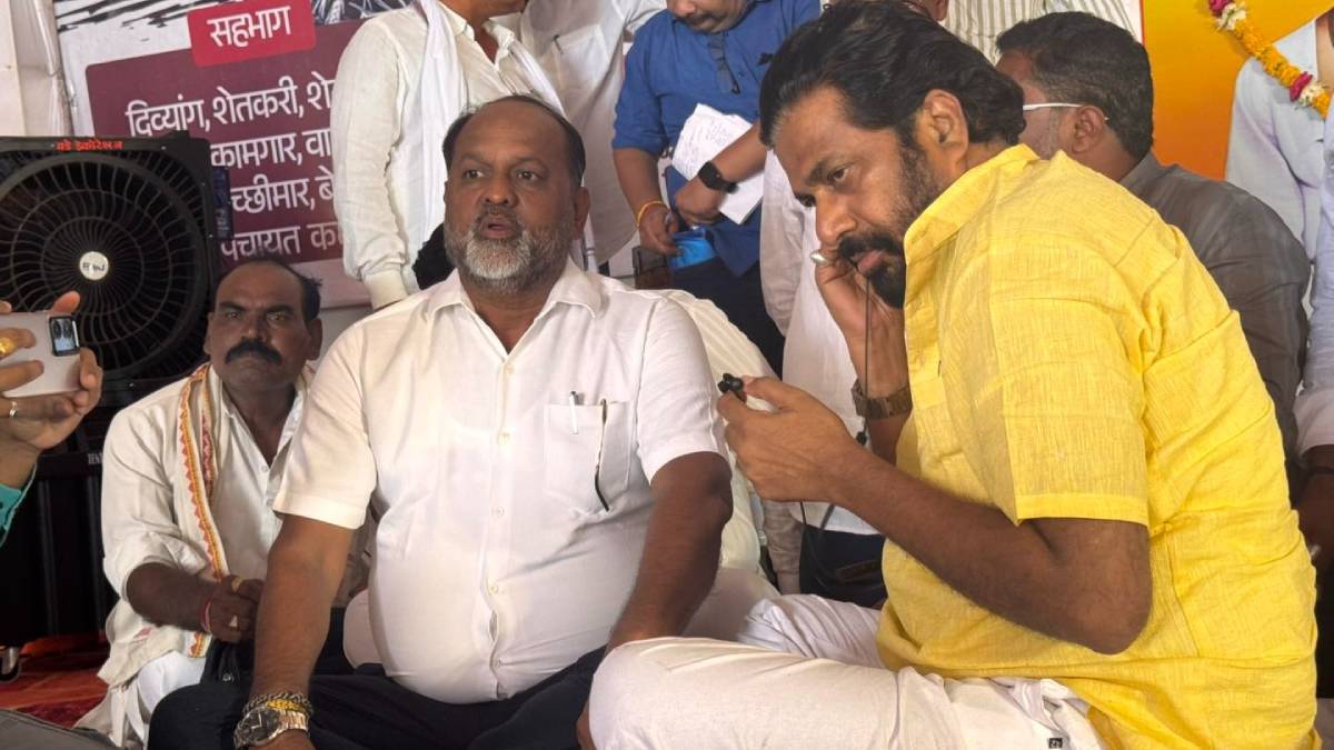 Mahadev Jankar support for Bachchu Kadu movement