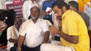 Mahadev Jankar support for Bachchu Kadu movement