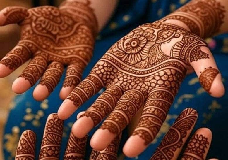 Trendy mehndi for festivals