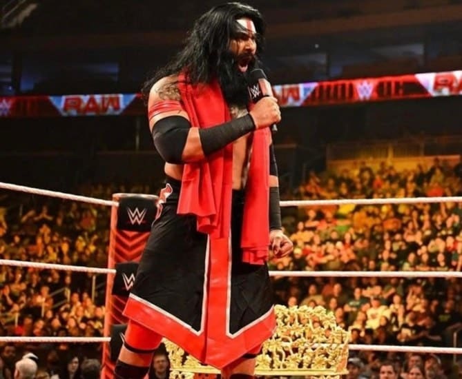 Indian wrestler turns spiritual