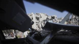 Israel and Iran Destruction Scene