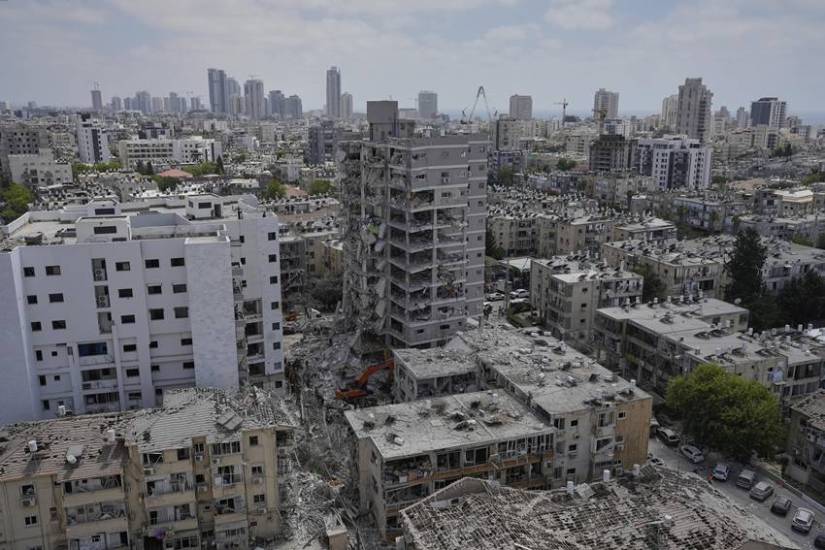 Iran Destruction Scene