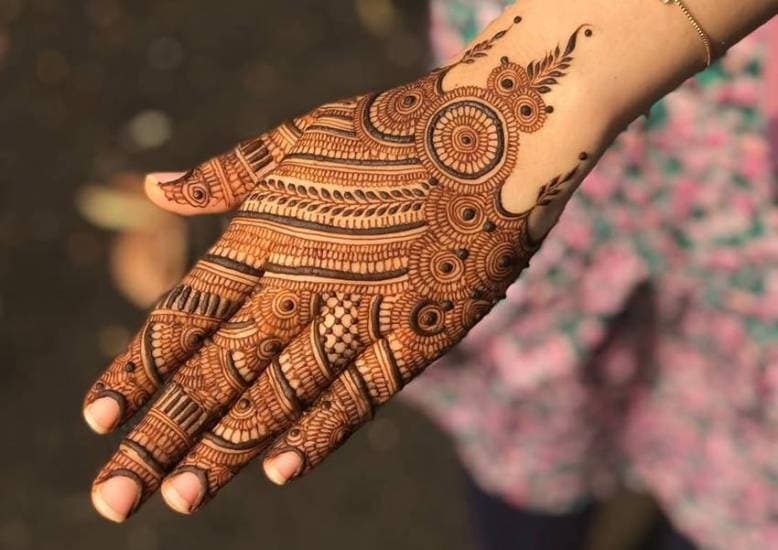 mehndi for office wear