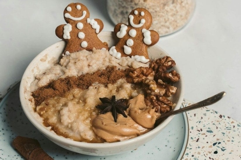 Peanut butter overnight oats