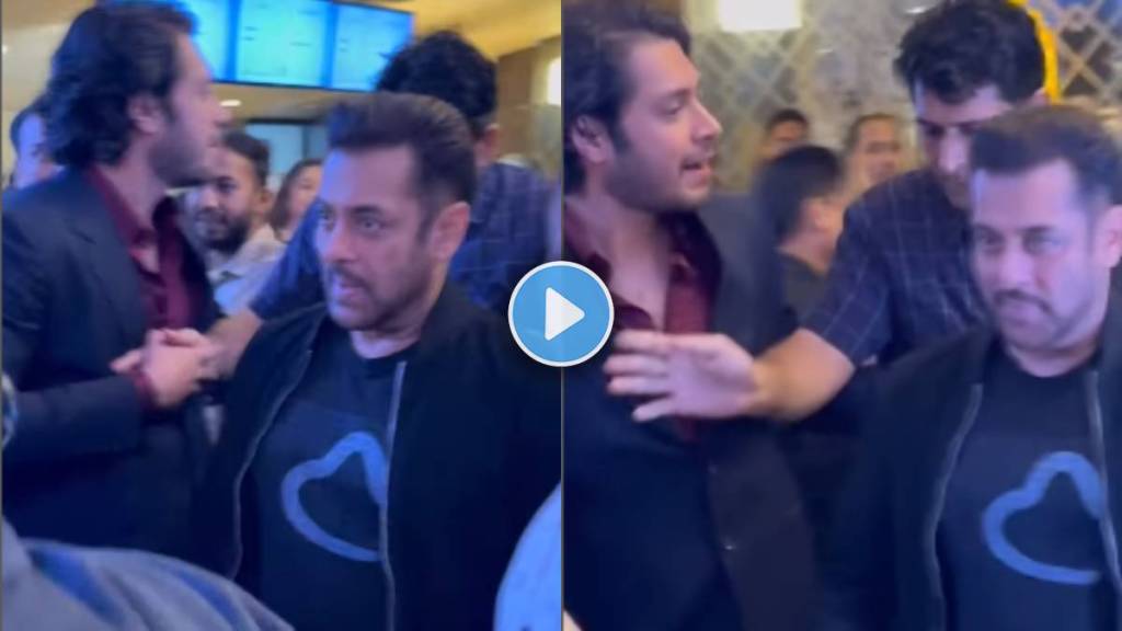 Salman Khan’s Bodyguard Pushes Away Junaid Khan At Sitaare Zameen Par Premiere