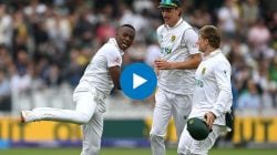 AUS vs SA Live: W,W… रबाडाच्या शानदार गोलंदाजीवर मार्करमचा भन्नाट कॅच; ऑस्ट्रेलियाला एकाच षटकात २ मोठे धक्के