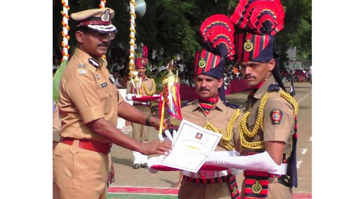 maharashtra police training passing out dhule ceremony