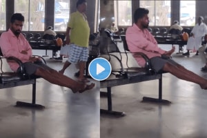 Shocking video of Man Touches his Private Part in front of Women at bus stop viral video on social media
