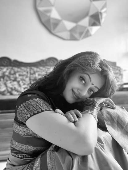 manasi naik saree look vat purnima 2025