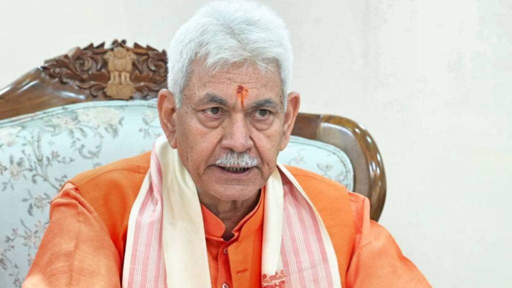 Lt Governor Manoj Sinha news in marathi