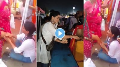 मराठी अभिनेत्री करतेय पंढरपूरच्या वारकऱ्यांची सेवा, ‘त्या’ कृतीने वेधलं लक्ष; पाहा व्हिडीओ