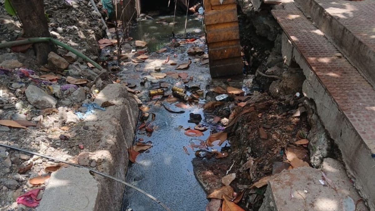 mira bhayandar road monsoon preparedness failure by municipal nala cleaning problems