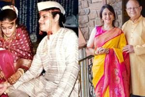 mrinal kulkarni 35th marriage anniversary husband ruchir kulkarni
