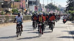 nagpur pandharpur cycle wari Message of environmental conservation