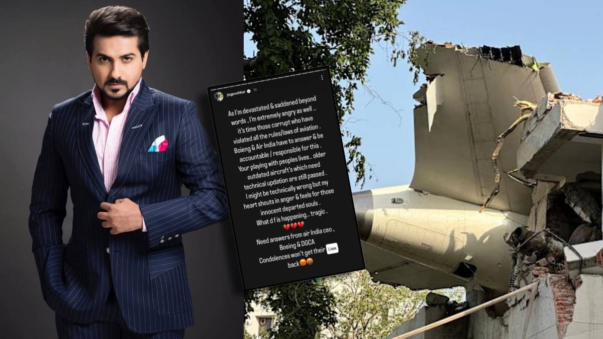 air India plane crash pushkar jog shares post