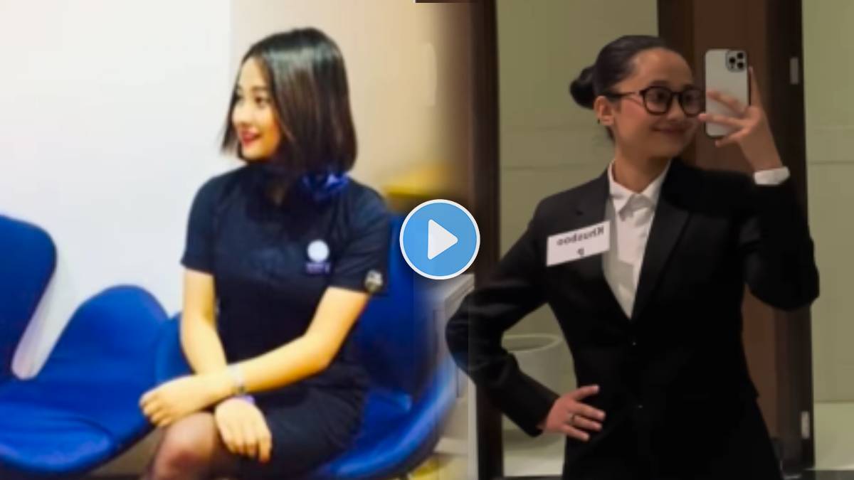women quit IndiGo air hostess job to become pilot