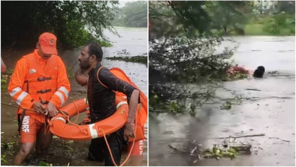 NDRF rescue operations save youth life in alandi