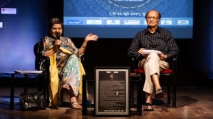 Interview Dilip Prabhavalkar Sai Paranjape at the closing ceremony of Global Bridge Festival pune print news