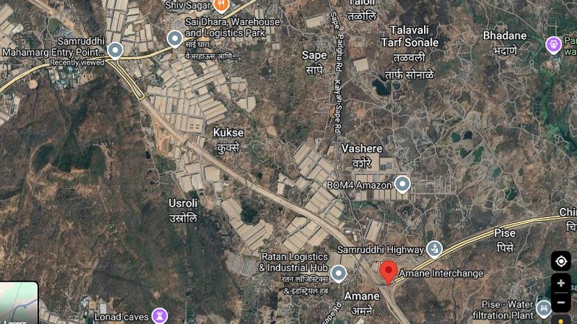 samruddhi mahamarg amne interchange