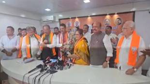 sangli Vasantdadas granddaughter Jayashree Patil joins BJP