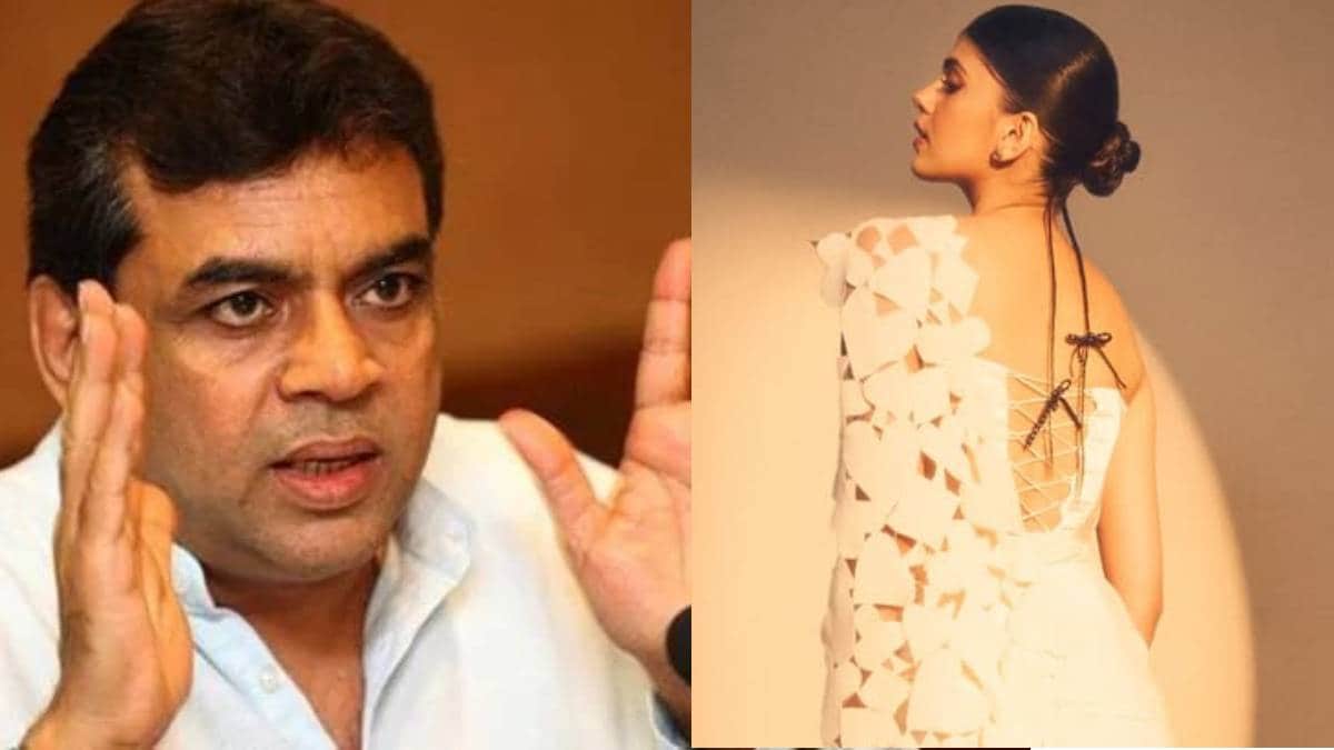 Sanjana Sanghi on Paresh Rawals Statement about friendship with bollywood celebrities actress says i do not agree with him